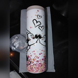Mickey and Minnie valentines tumbler